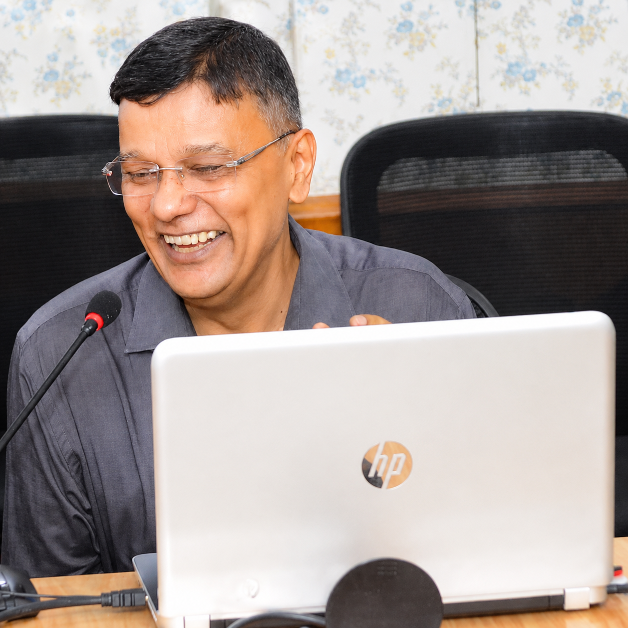 Mani Raman Subra, author of the Web of Deceit trilogy